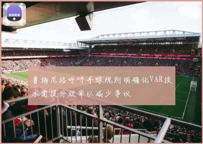 鲁梅尼格呼吁手球规则明确化VAR技术需提升效率以减少争议