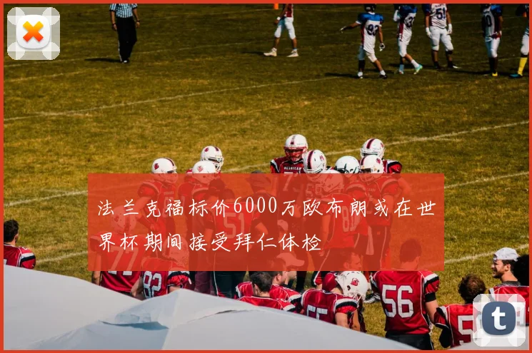 法兰克福标价6000万欧布朗或在世界杯期间接受拜仁体检